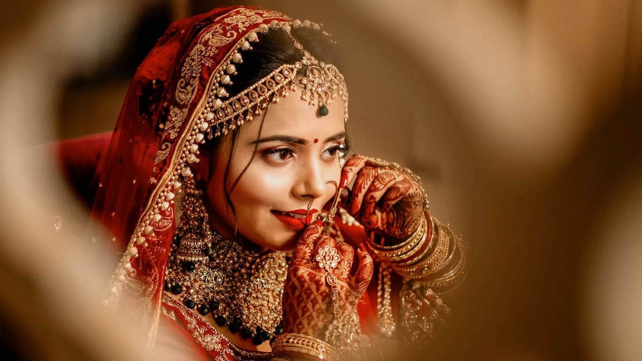 Bridal makeup artistry